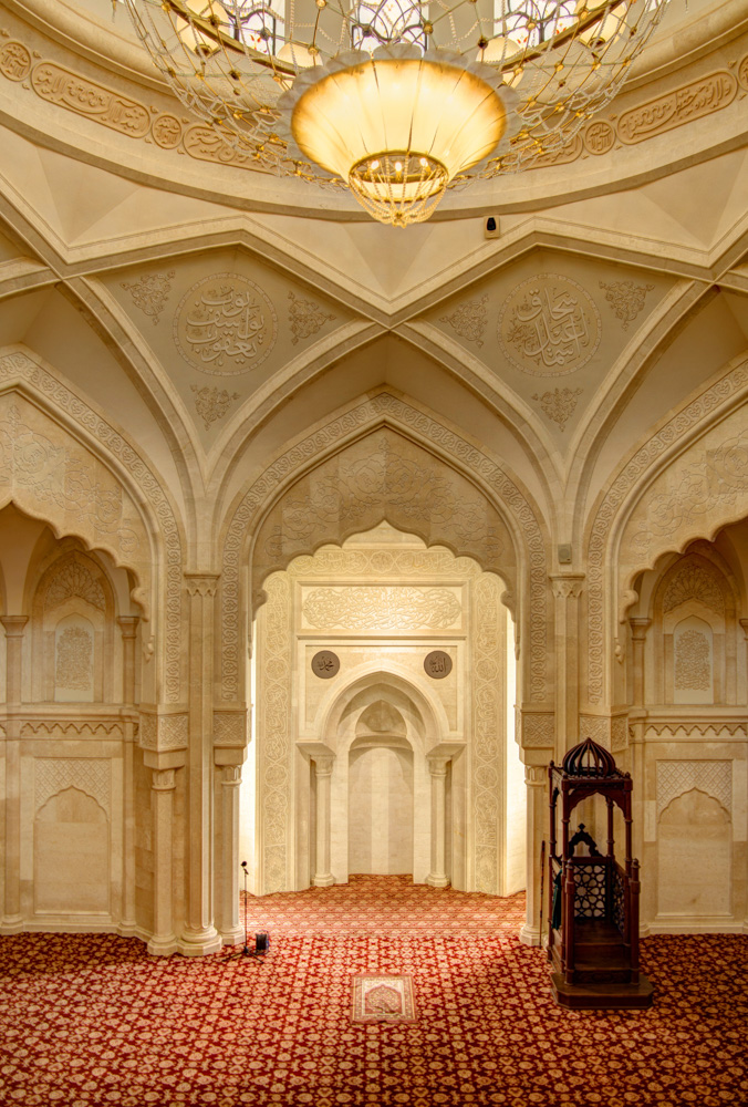 Фотография интерьера Белой мечети